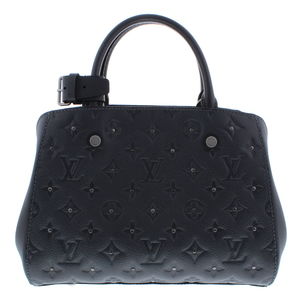 Louis Vuitton Black/Cream Monogram Giant Empriente Leather Montaigne Bb Bag